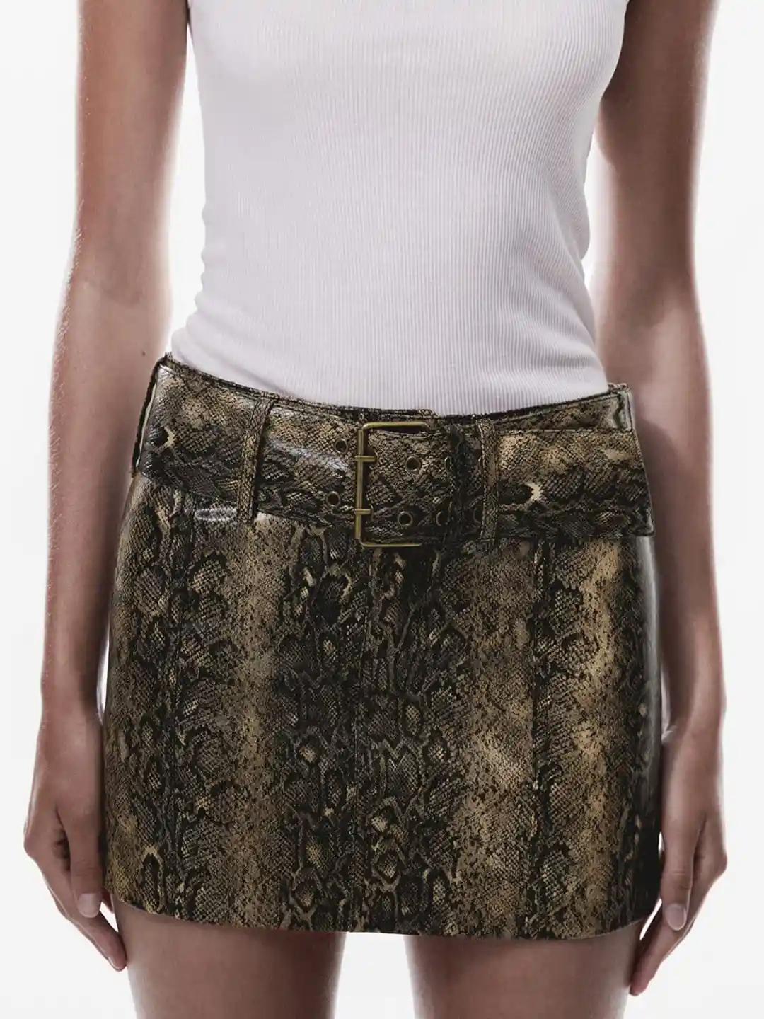 Dress Mango Leopard Print Skirt Leopard Midi Skirt Women MANGO