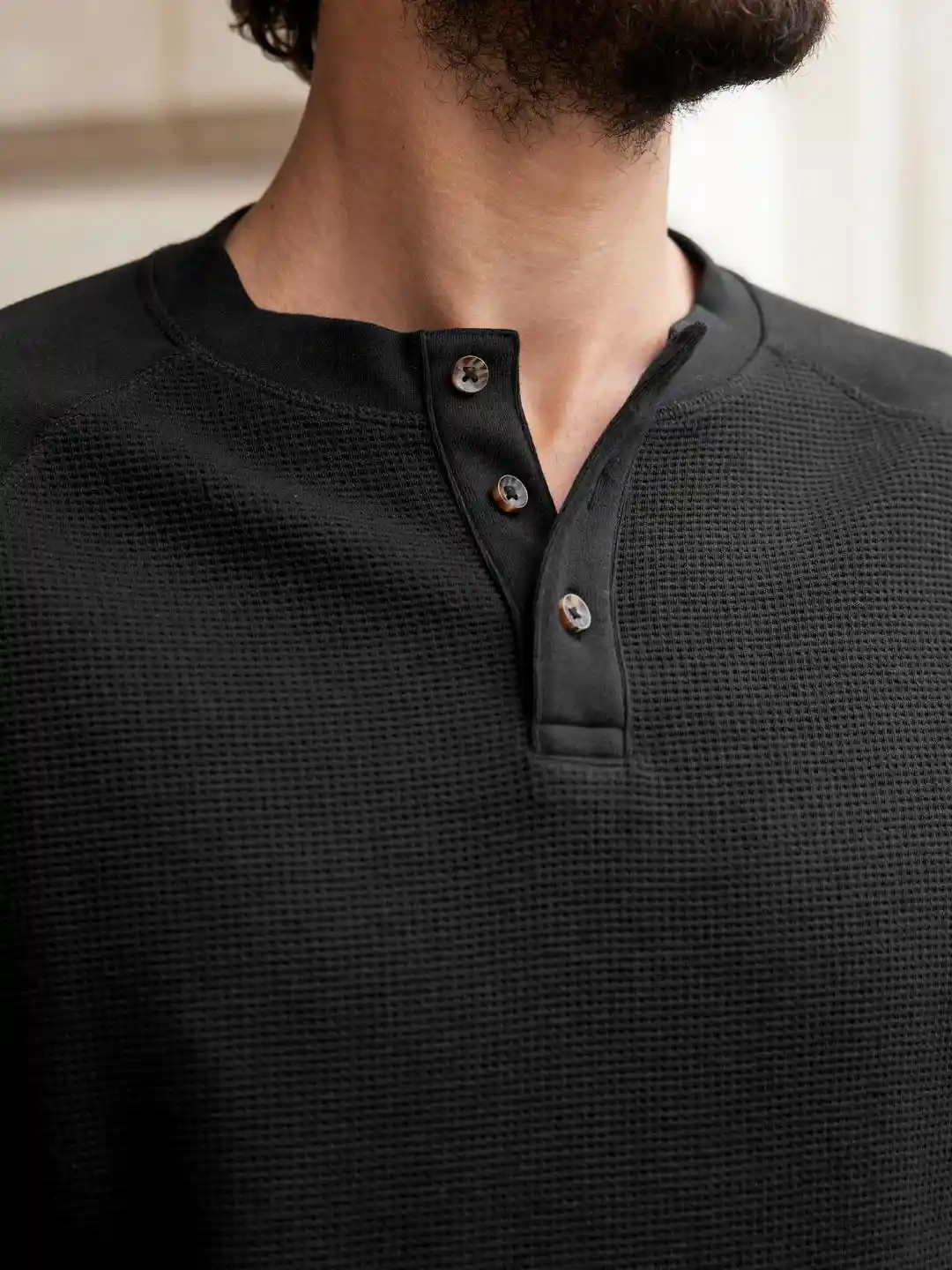 subculture HENLEYNECK TSHIRT CONCHOSV925 HENLEYNECK T-SHIRT