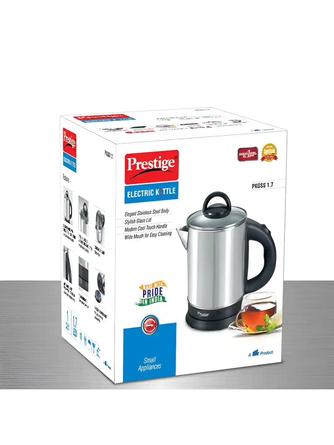 Buy Prestige Black Silver Electric Kettle L Electric