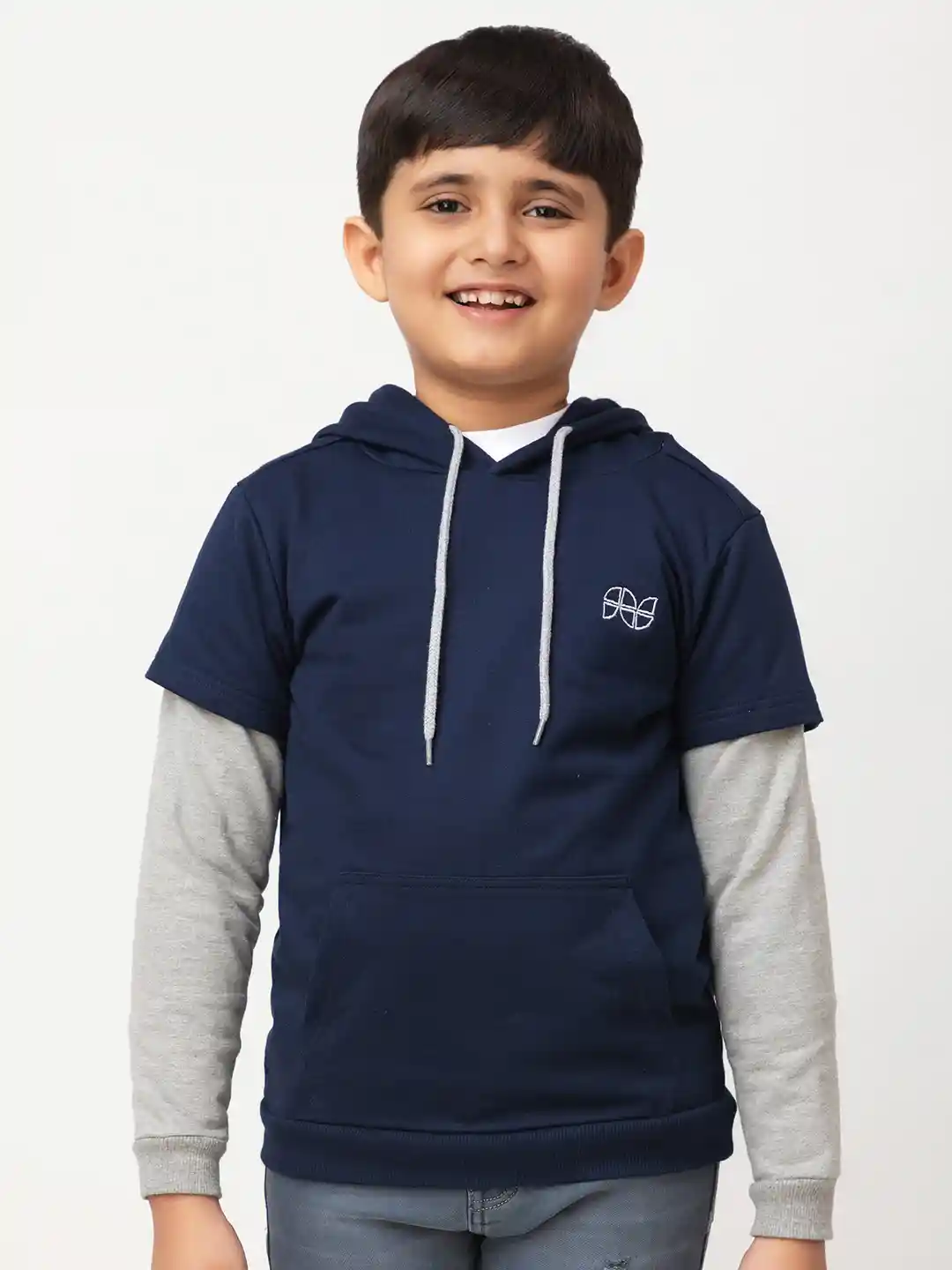 Buy Purple United Kids Boys Hooded Fleece Sweatshirt Sweatshirts