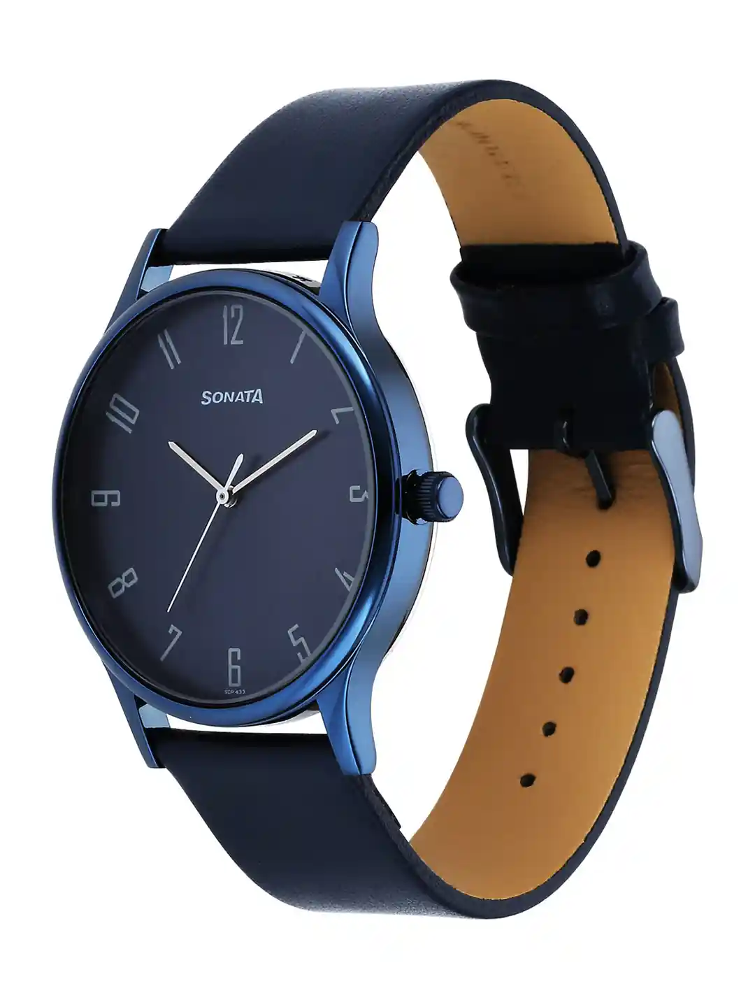 Blue Dial Sonata Watches New Models Buy Sonata Men Brass Dial