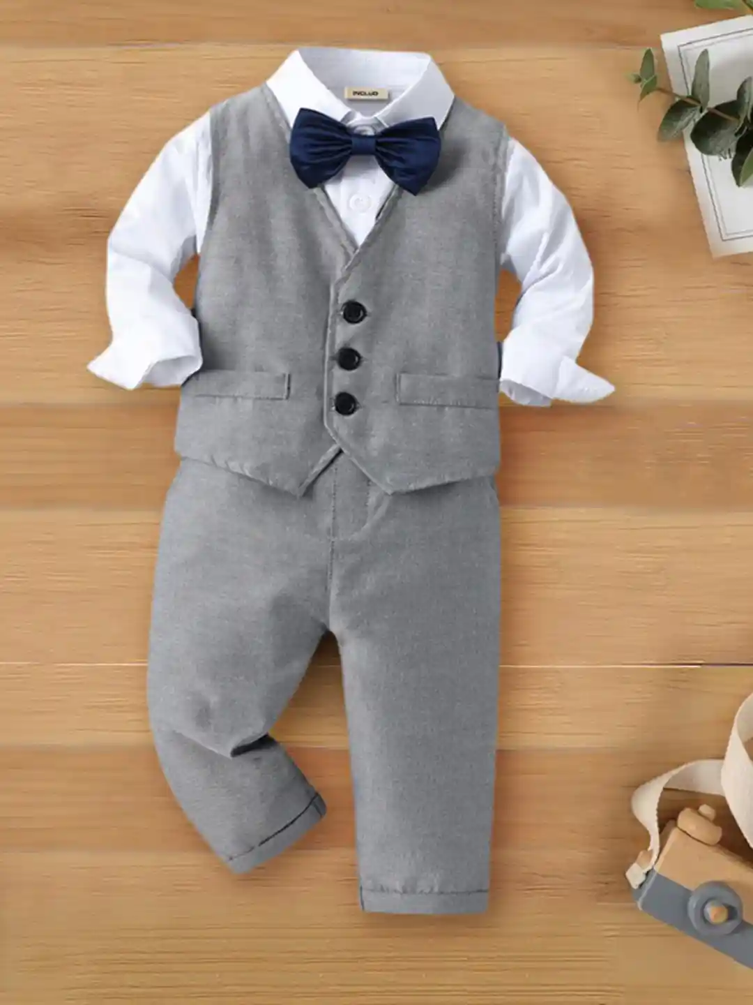 Buy INCLUD Boys Single-Breasted Piece Suit Suits for Boys