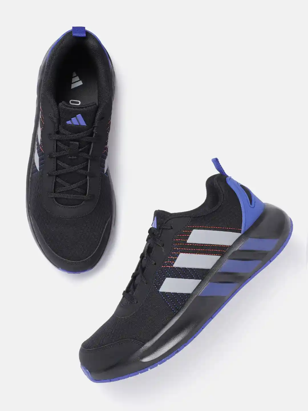 Buy ADIDAS Men Woven Design Round-Toe Vac-Stroll Running Shoes