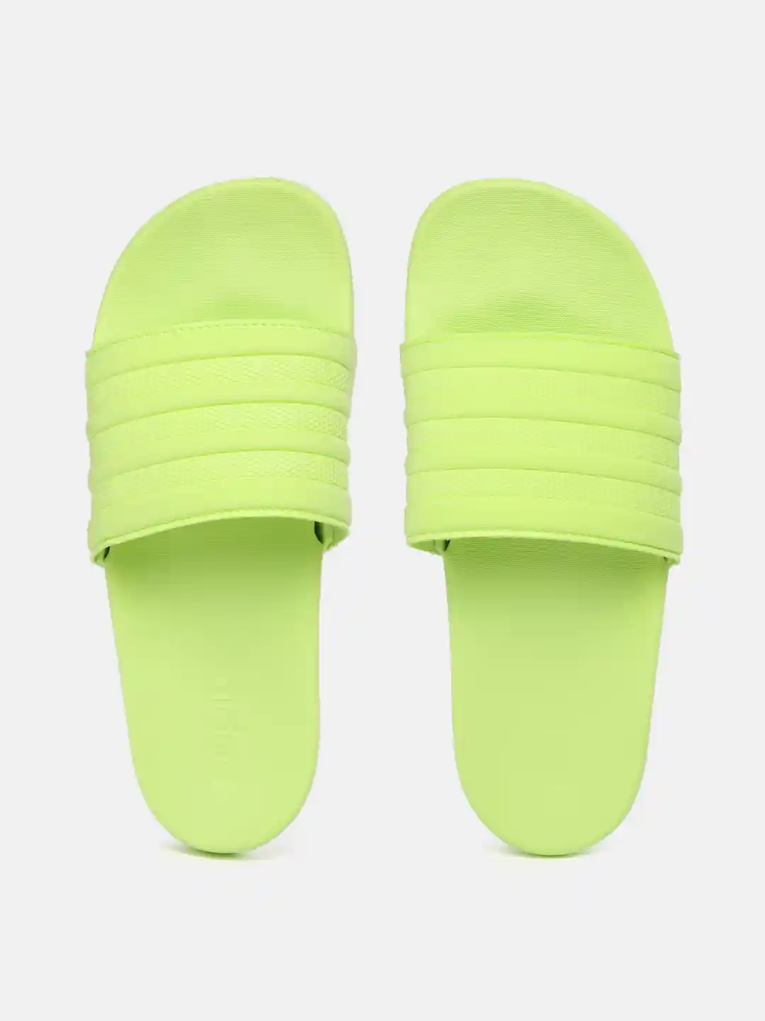 Adidas Adilette Aqua Slides Green Neon Adidas Slides ADIDAS Unisex