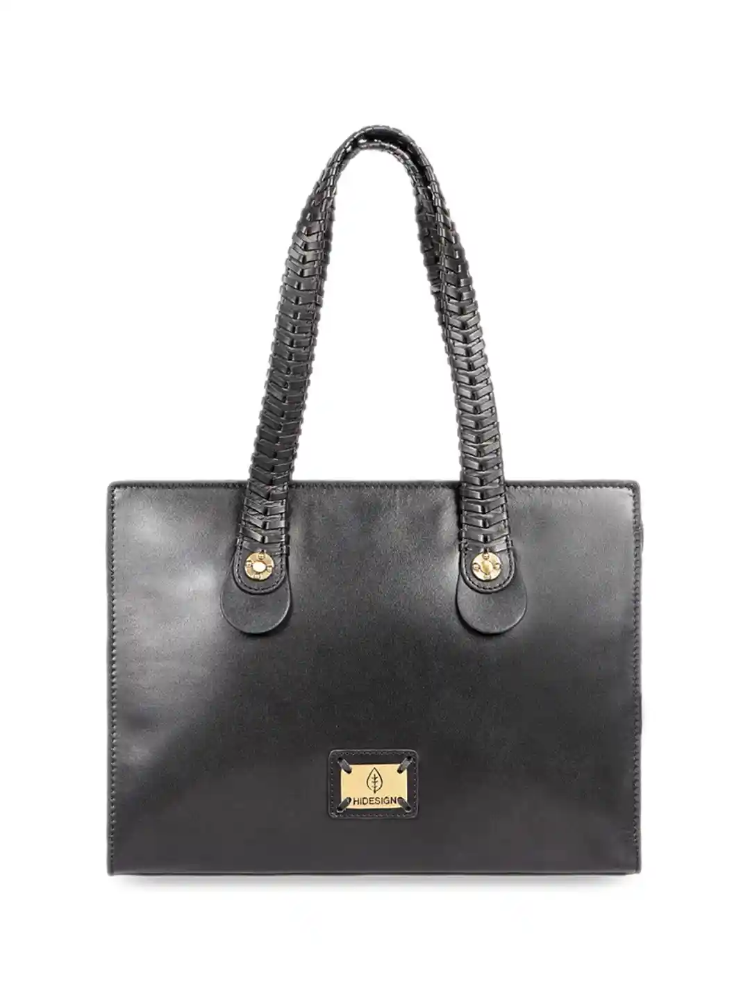 Hidesign Textured Structured Leather Tote Bag