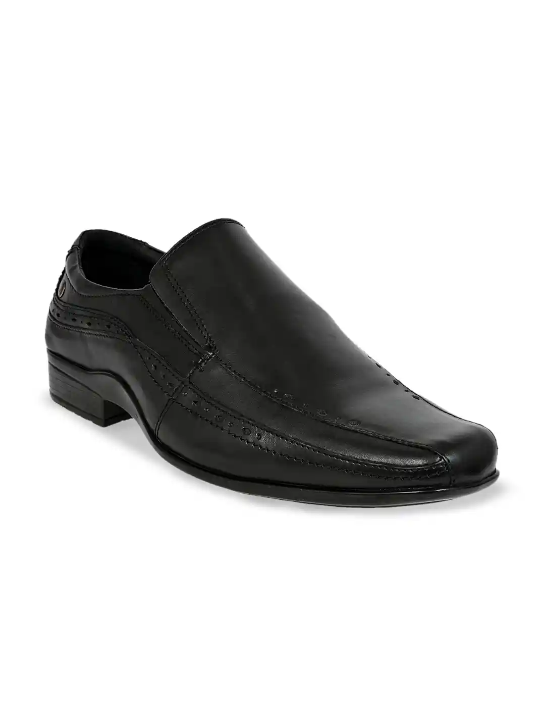 Buy HX London Men Textured Leather Memory Foam Insole Formal Slip