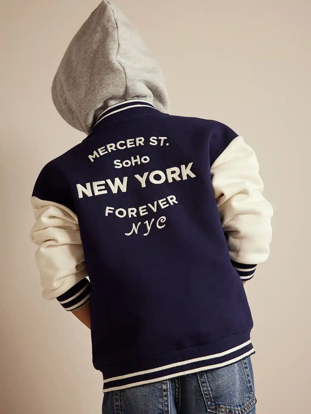 Buy H&M Boys Appliqud Baseball Jacket Jackets for Boys 26542318