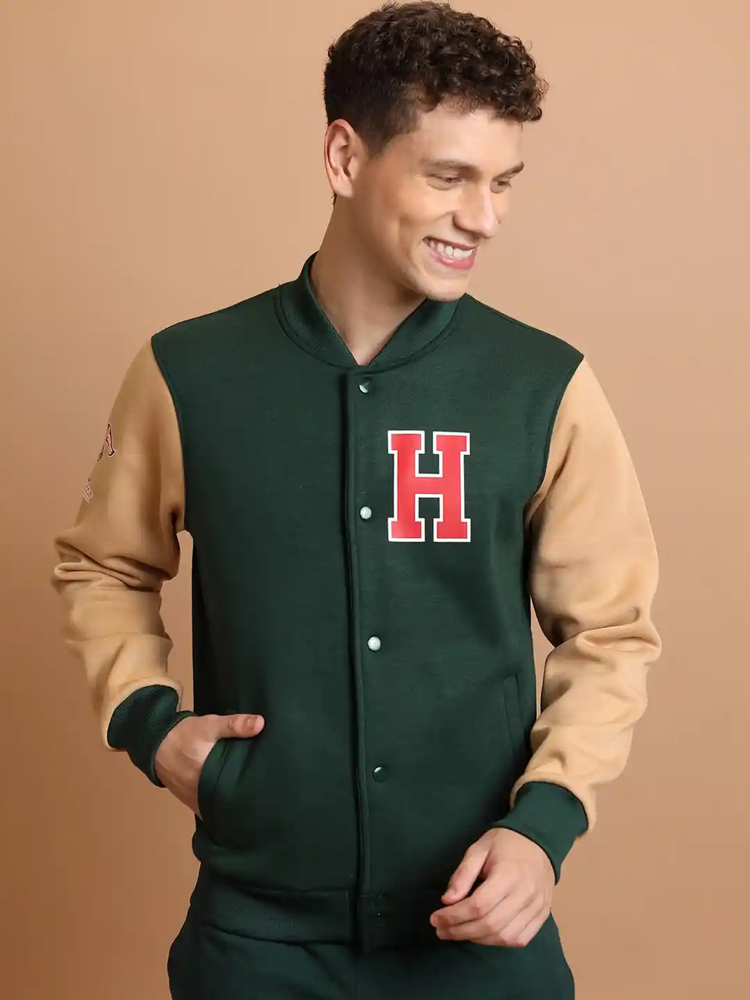 herlipto H Logo Varsity Jacket herlipto H Logo Varsity Jacket Her
