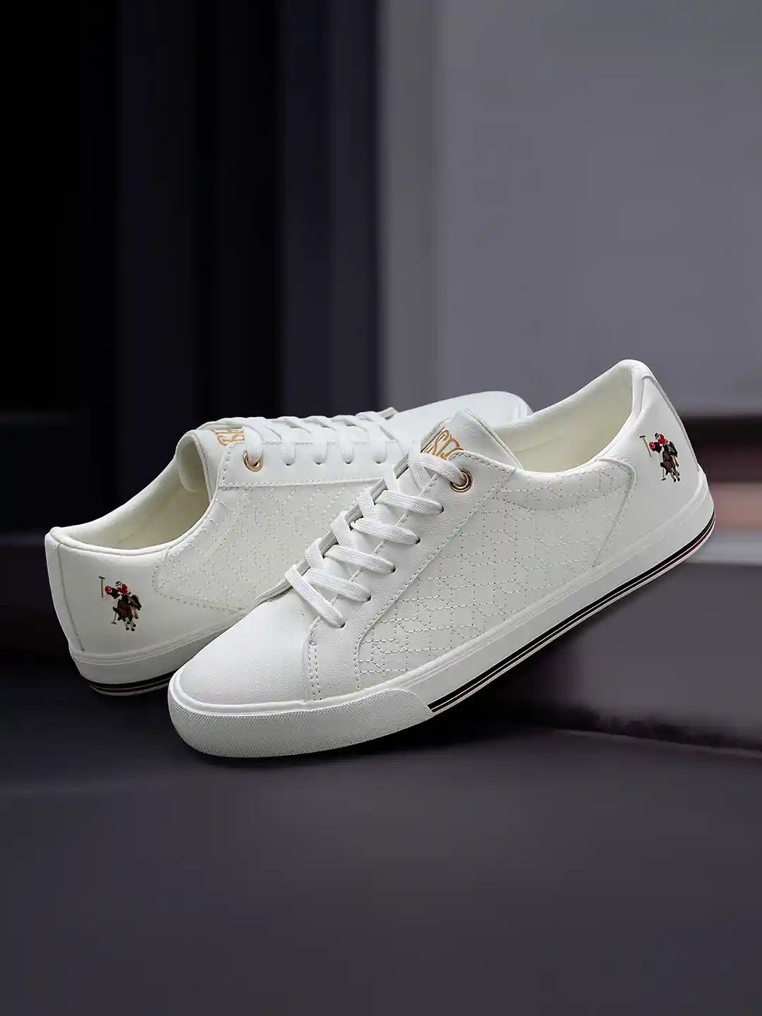 Sneakers Tenis Blancos Ralph Lauren Buy Polo Women HEIDI Textured