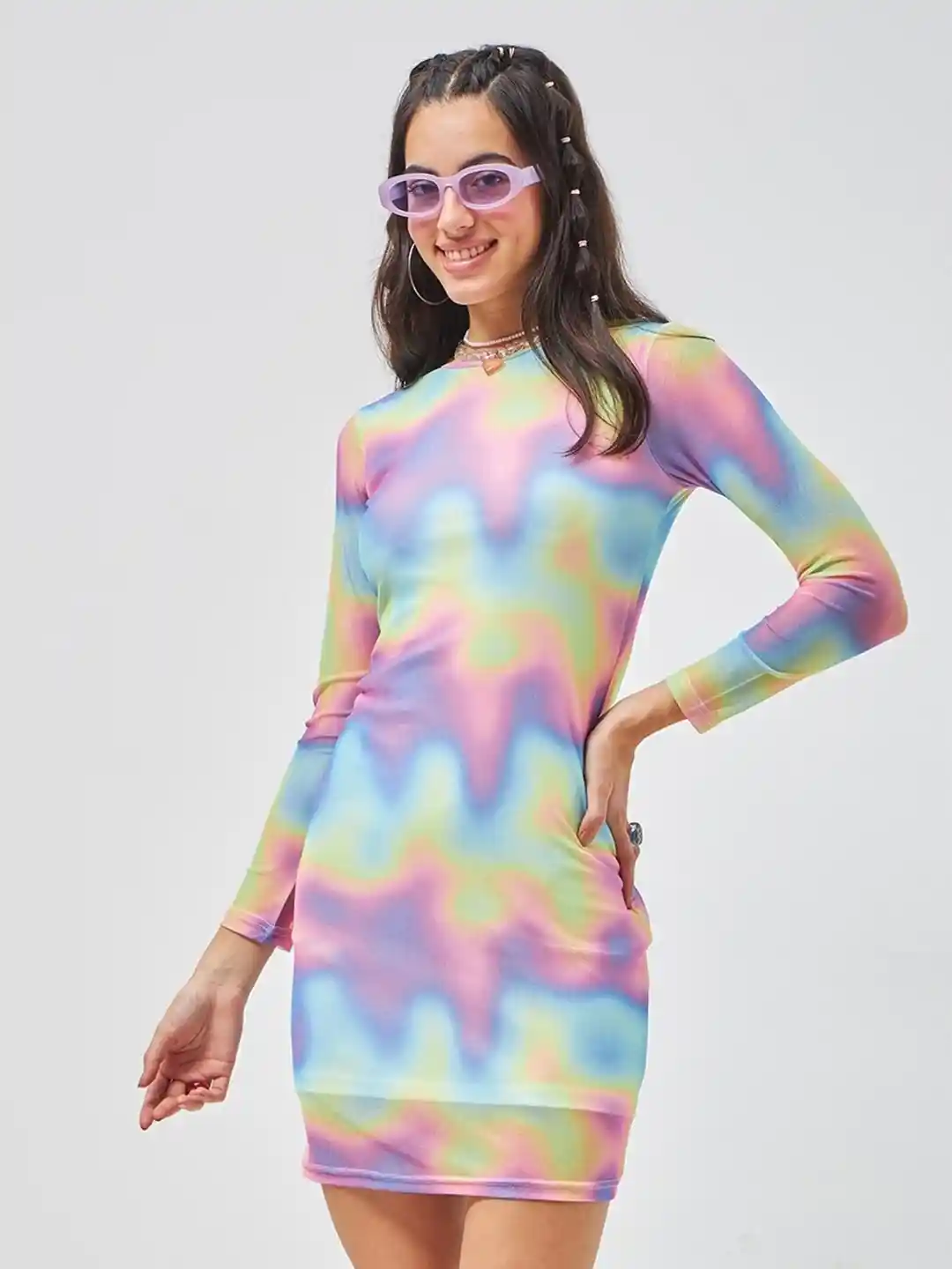 Buy Bewakoof Air Women Multicolor All Over Printed Slim Fit
