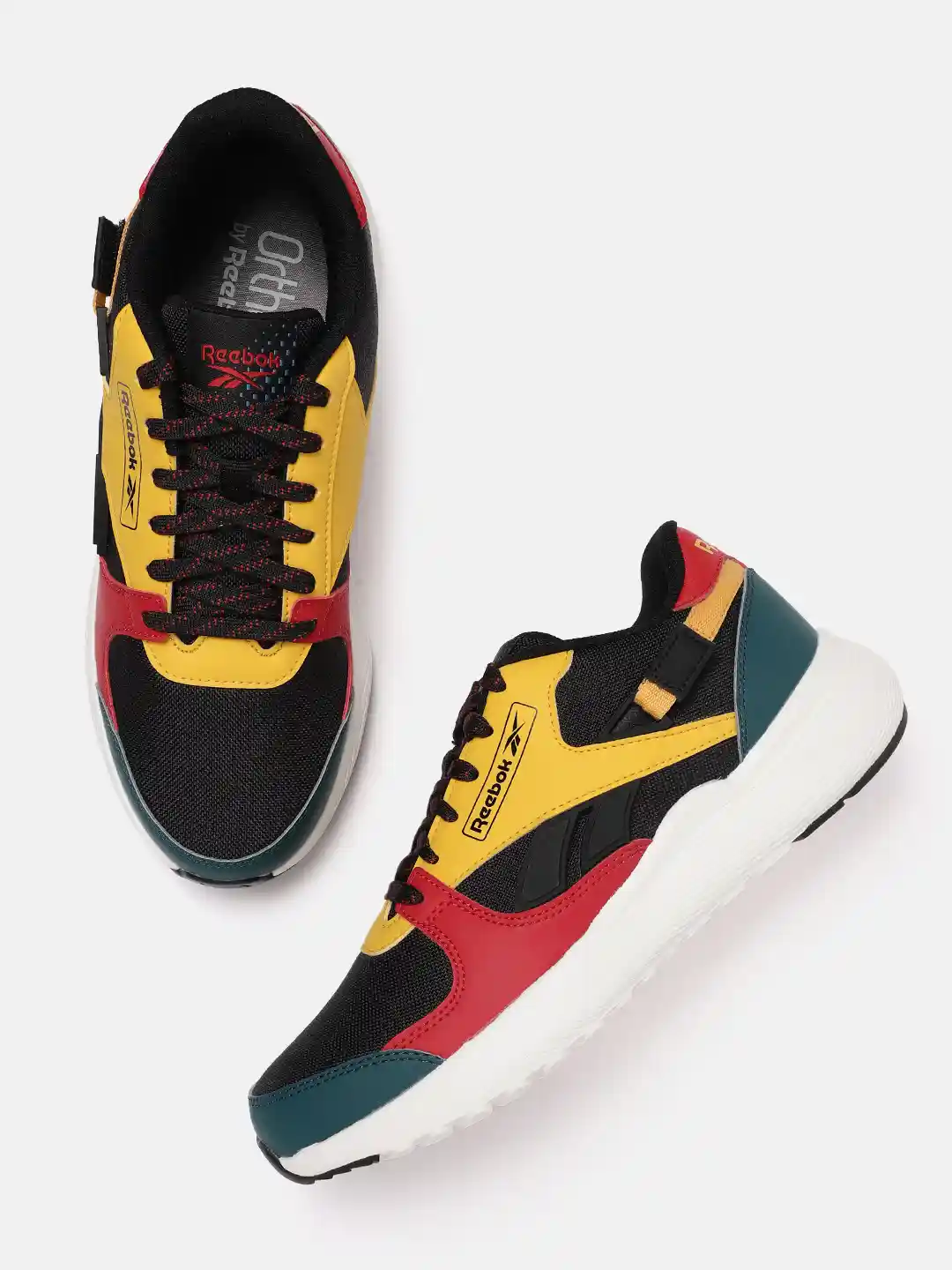 Running Shoes Reebok Trainers Mens Yellow Buy Reebok Men