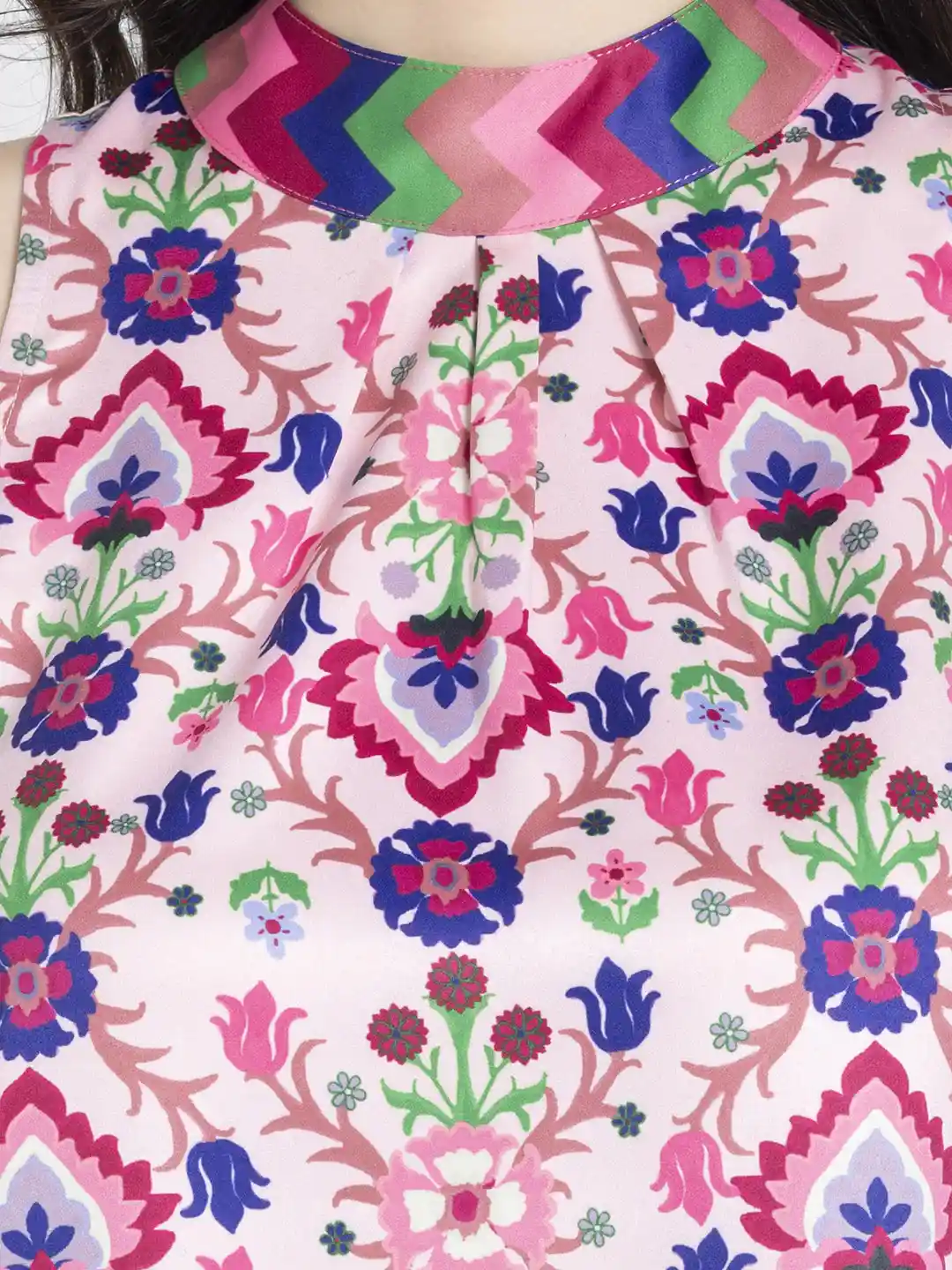 美品★VINTAGE ILLUSTRATION PRINT SHEER TOP VINTAGE ILLUSTRATION PRINT SHEER TOP