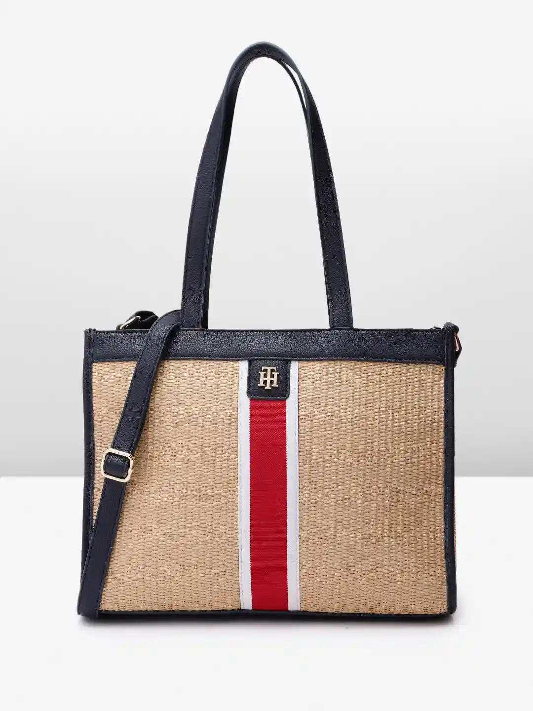 Tommy Hilfiger Women Self-Design Shoulder Bag