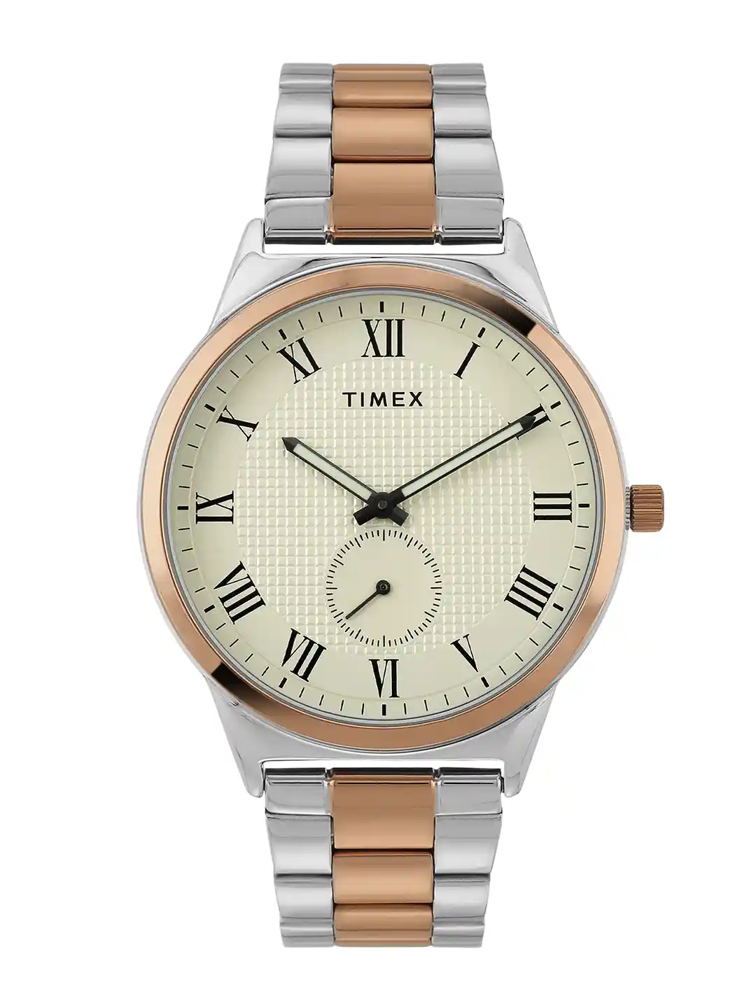 Buy Timex Men Stainless Steel Straps Analogue Watch TWTG10008