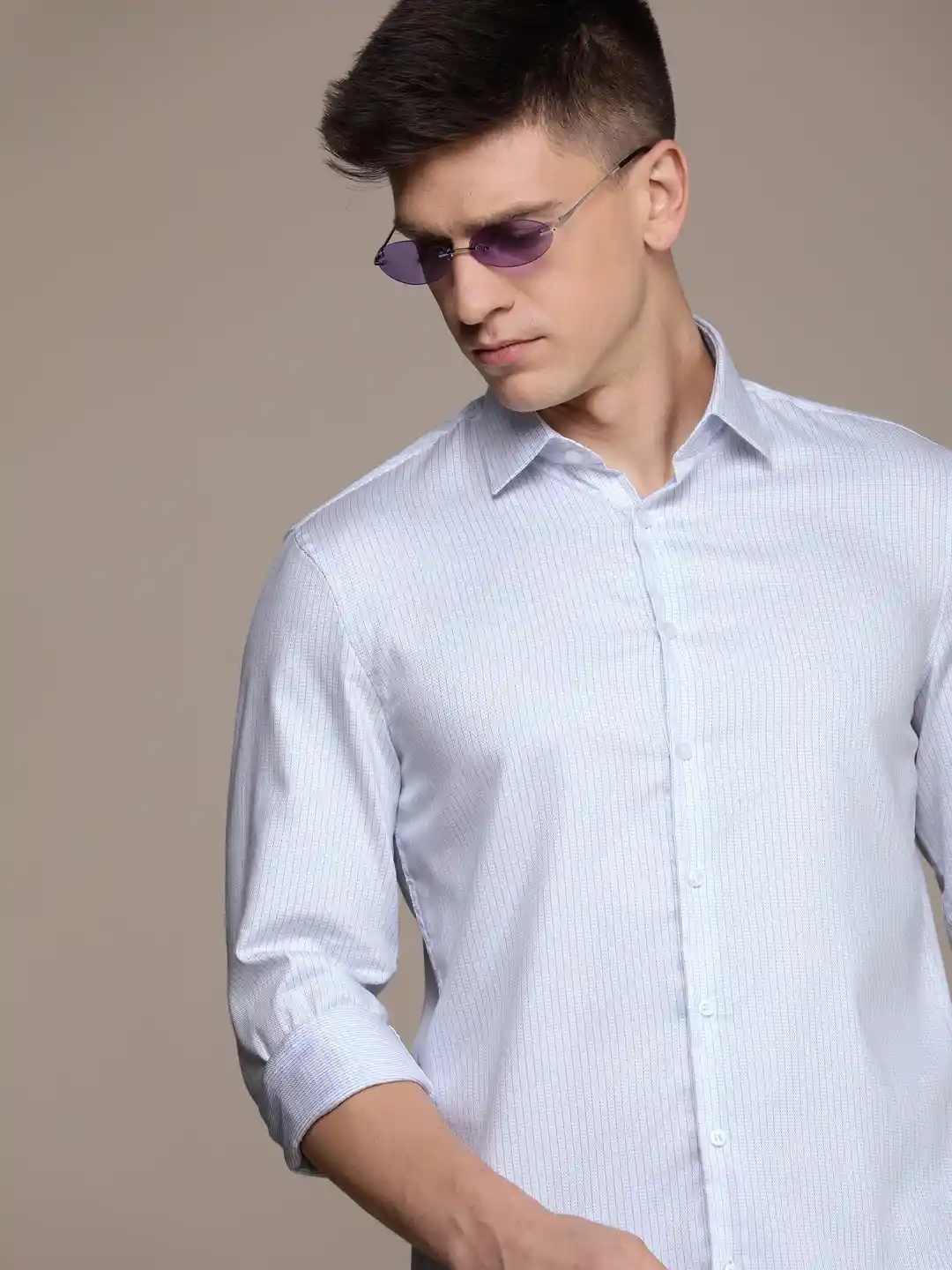 Buy Calvin Klein Jeans Slim Fit Self Design Textured Casual Shirt