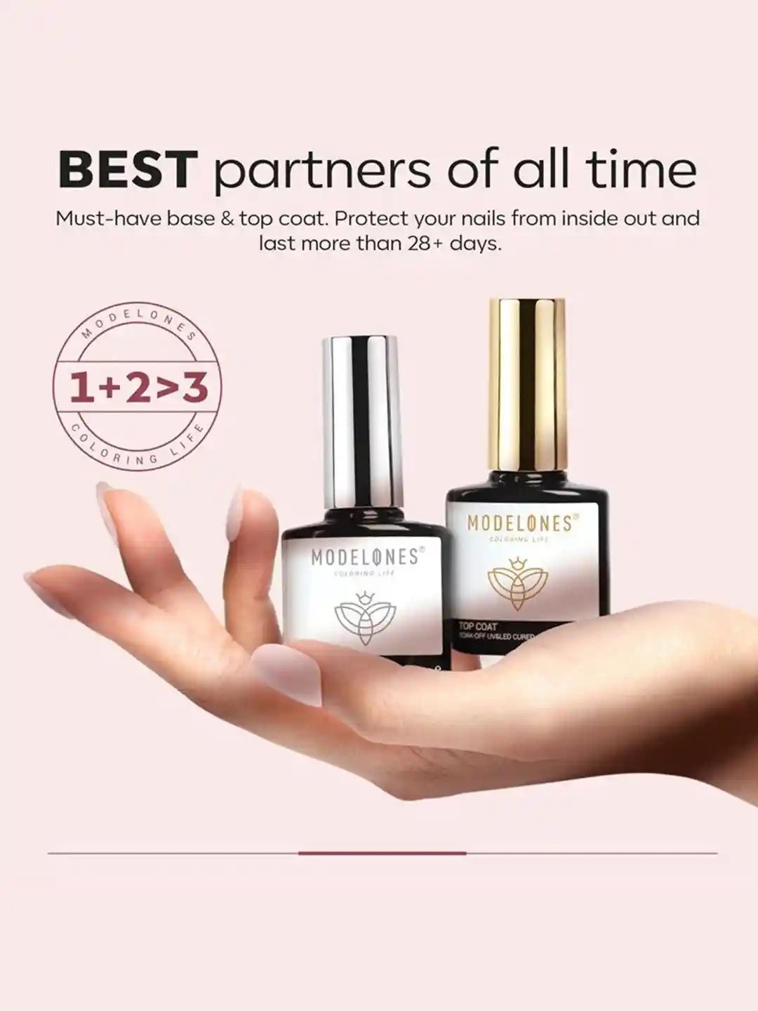 Buy Modelones 8-In-1 Builder Nail UV LED Gel Nail Polish 005 With