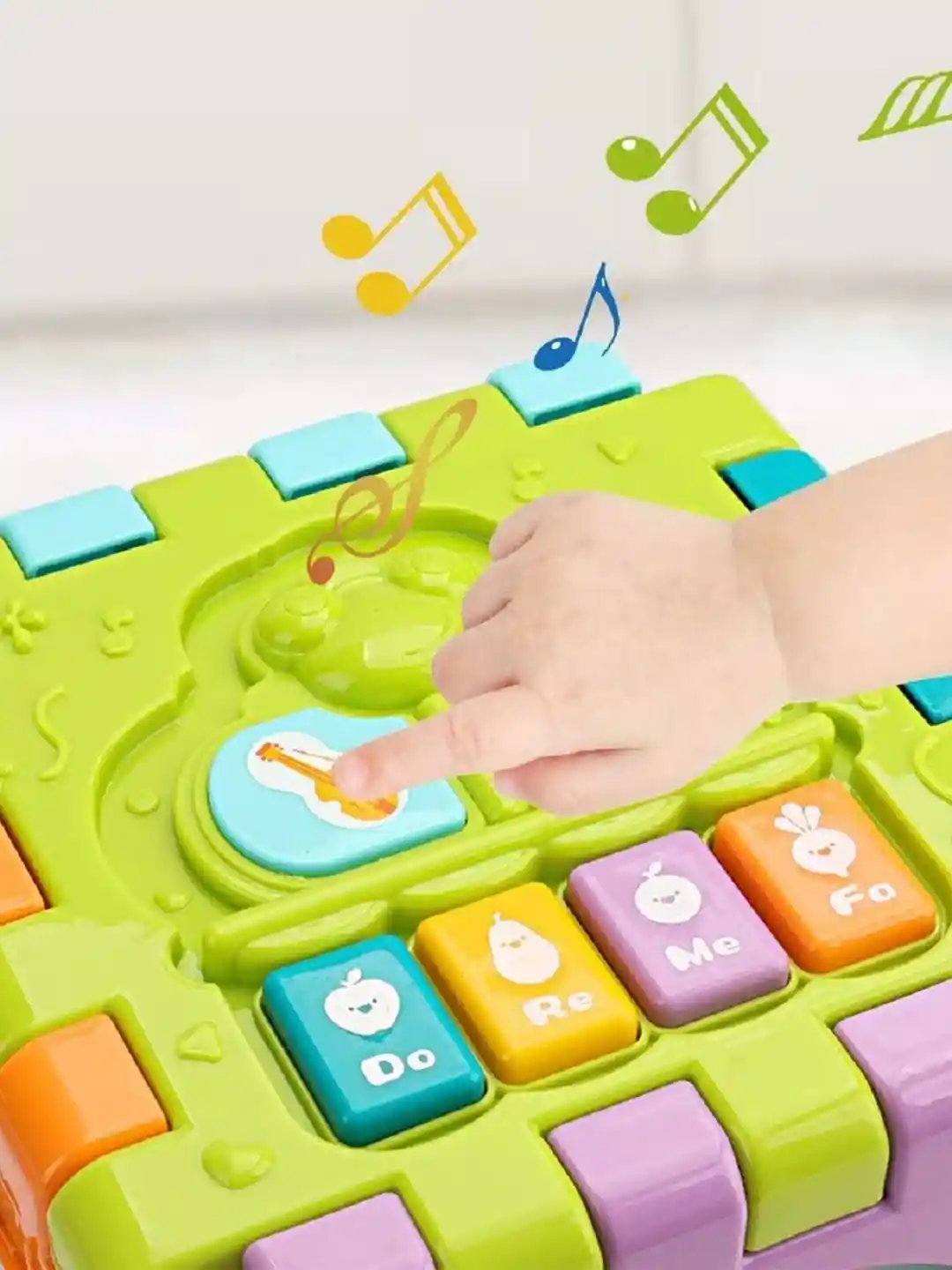 OPINA Kids Slide Educational Shape Sorter Montessori Activity Cube With  Music and Light