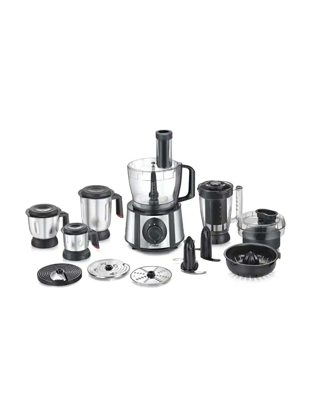 Buy Prestige Silver toned & Black Amica Super 1000W 5 Jars Mixer