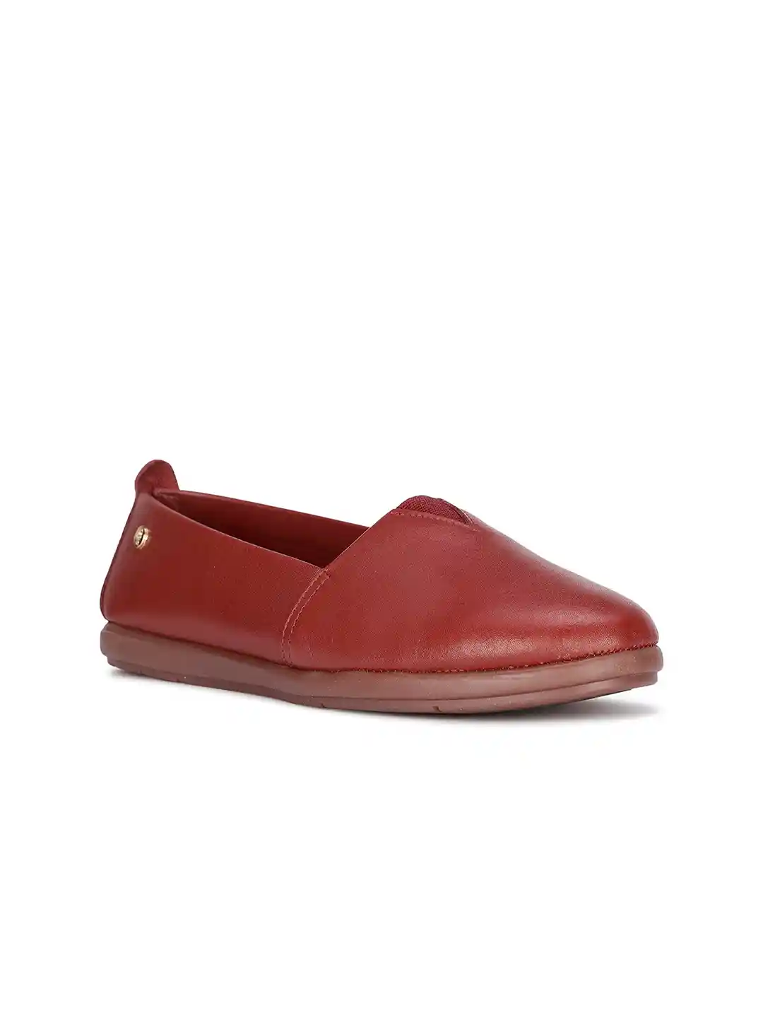 Hush Puppies Women NONIE Leather Slip-On Sneakers