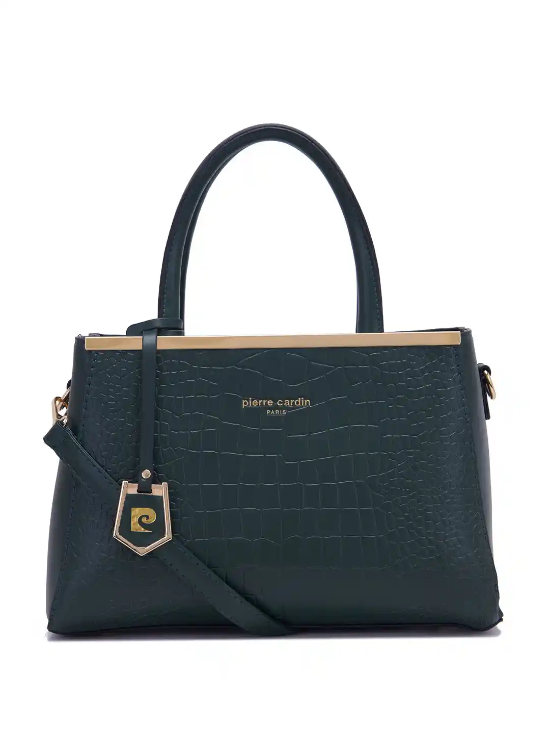Buy pierre cardin Textured Structured Handheld Bag Handbags for