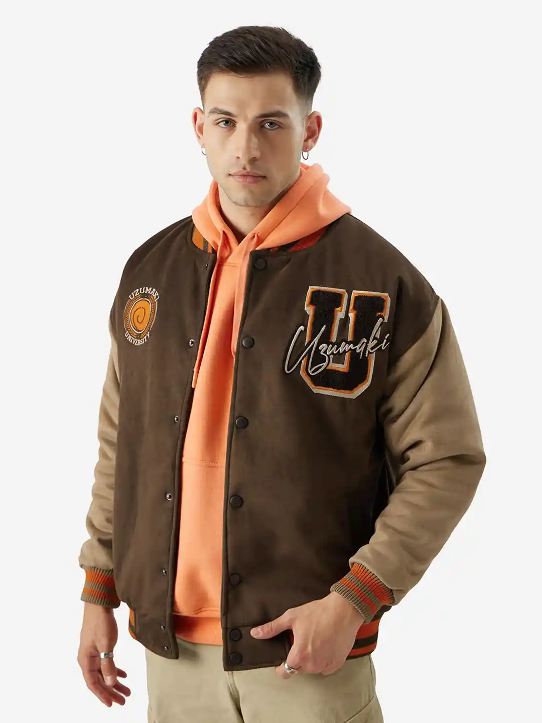 Buy The Souled Store Burgundy Uzumaki Printed Lightweight Pure