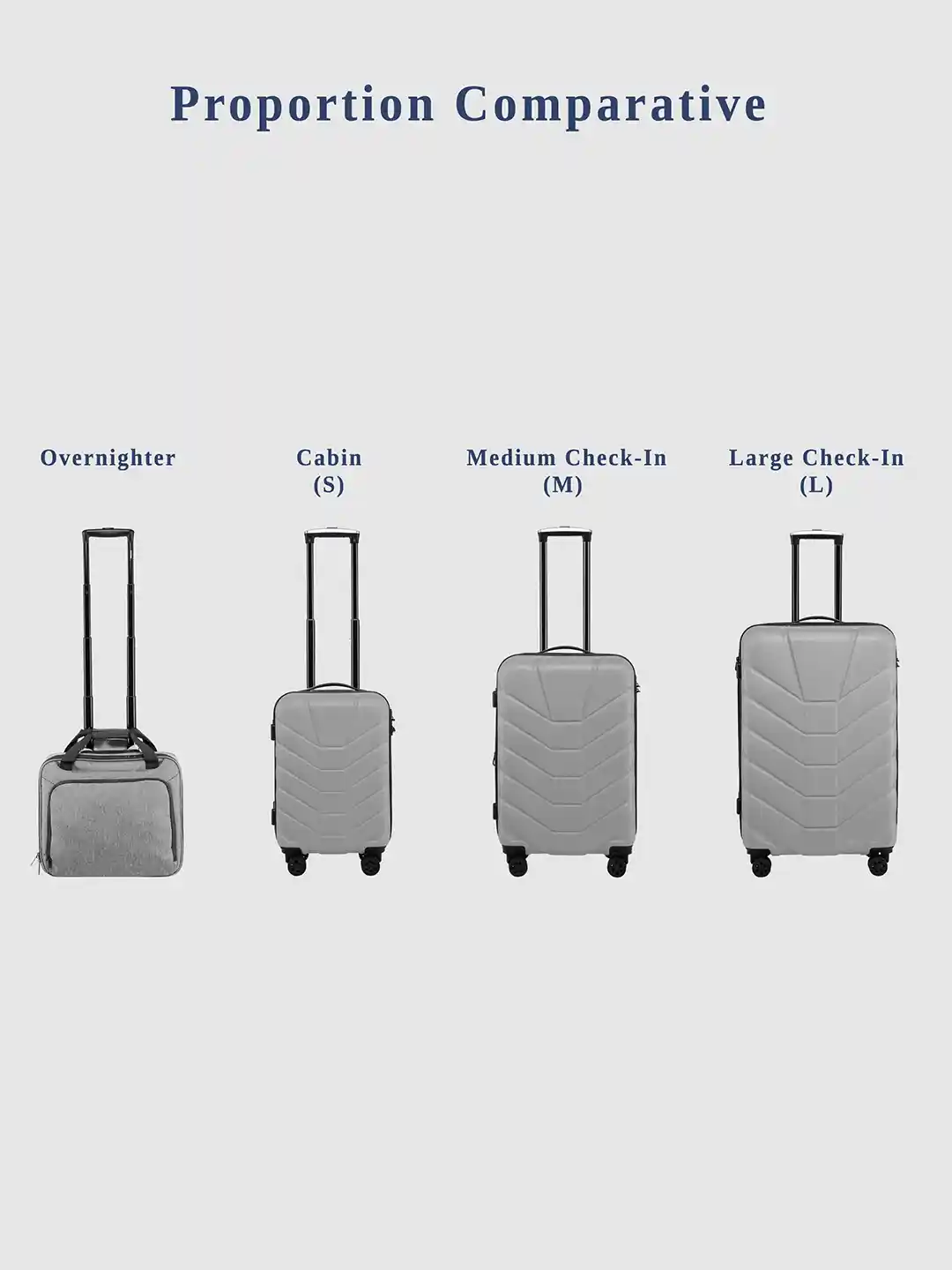 Size Chart Vip Trolley Bags Full Size Buy VIP Corsa Strolly 76 360