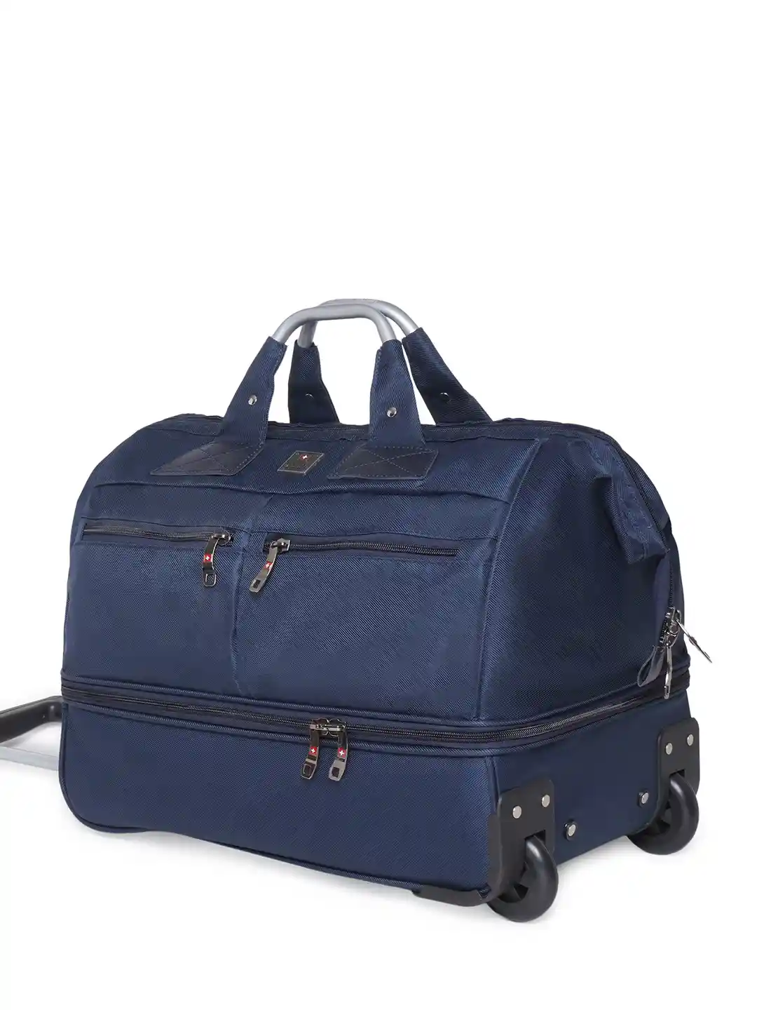 MILLENNIUM PARADE フーディー ネイビー　Mサイズ Buy SWISS MILITARY Double Decker Duffle Trolley cum Overnighter