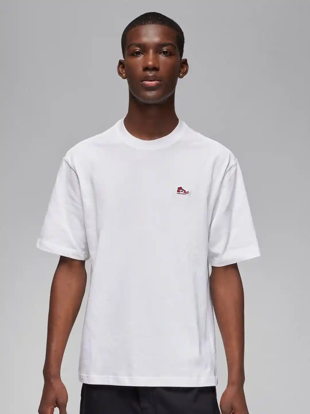 Buy Nike Jordan Brand Round Neck Cotton T-shirt Tshirts for Men