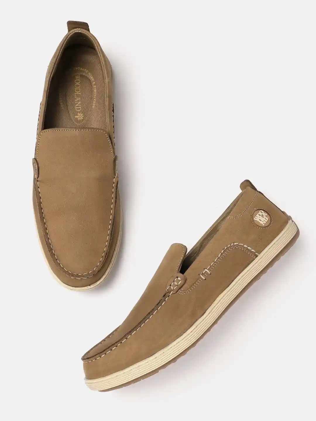 Buy Woodland Men Leather Loafers Casual Shoes for Men 26870740