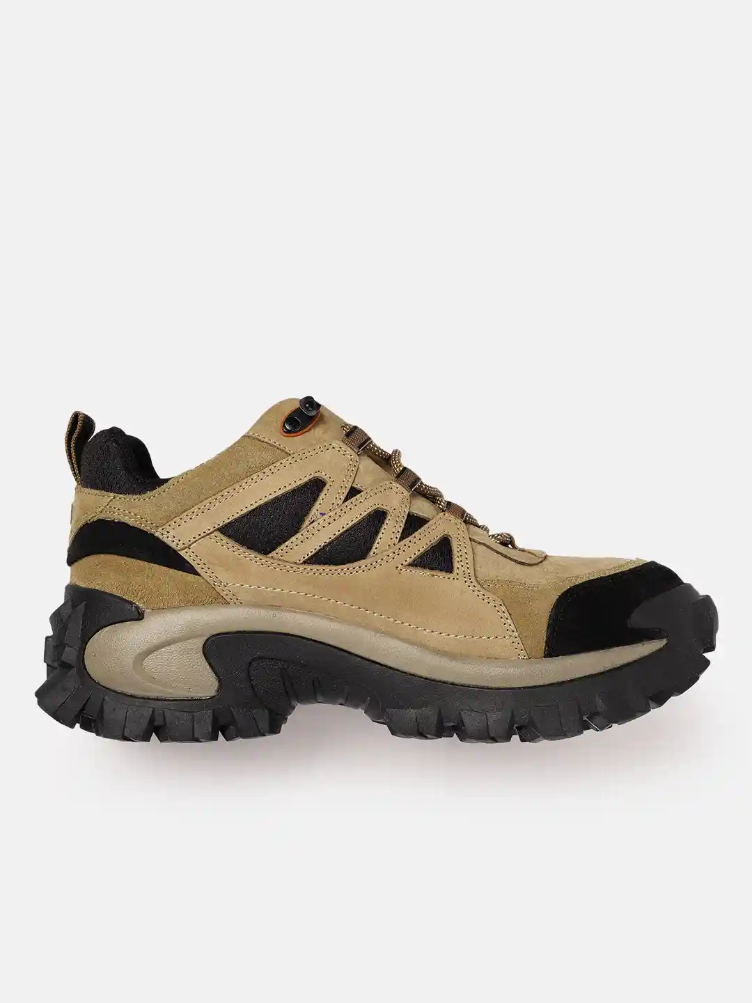 Buy Woodland Men Woven Design Suede Sneakers Casual Shoes for