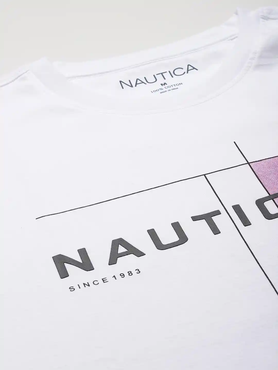 Buy Nautica Printed Pure Cotton T-shirt Tshirts for Men 26873664
