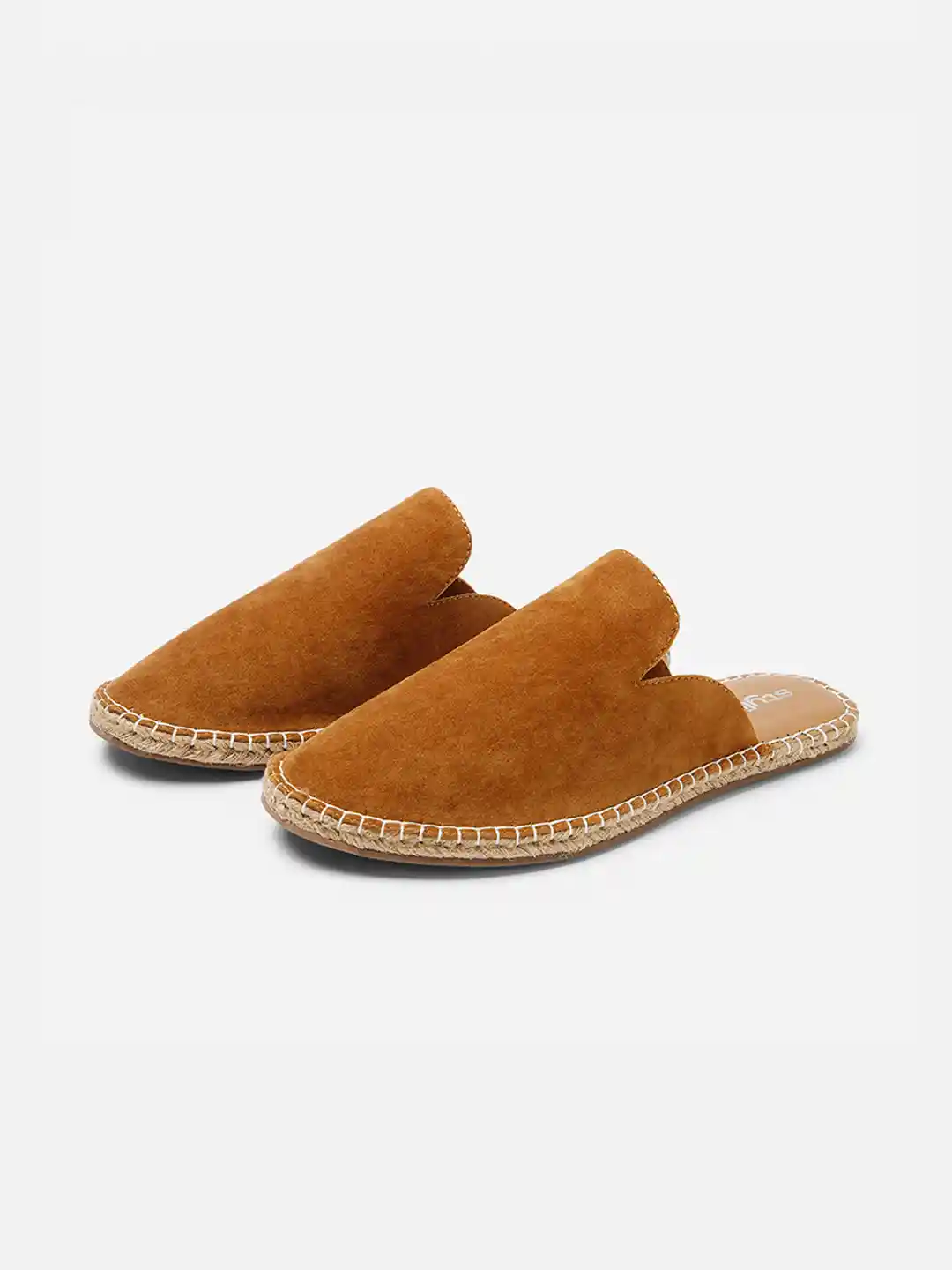 Styli Men Faux Suede Mule Espadrilles