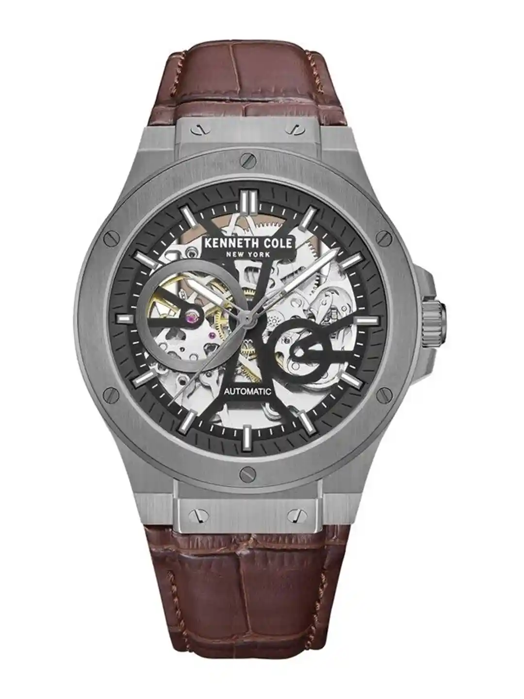 Buy Kenneth Cole New York Men Skeleton Dial Analogue Automatic