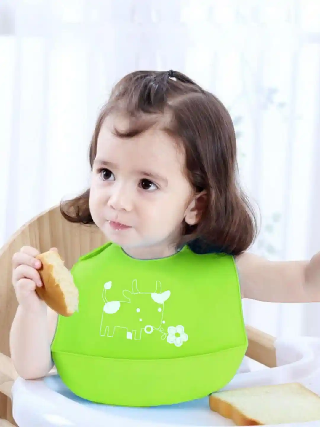 Buy SYGA Kids Printed Waterproof Silicone Bib Bibs for Unisex