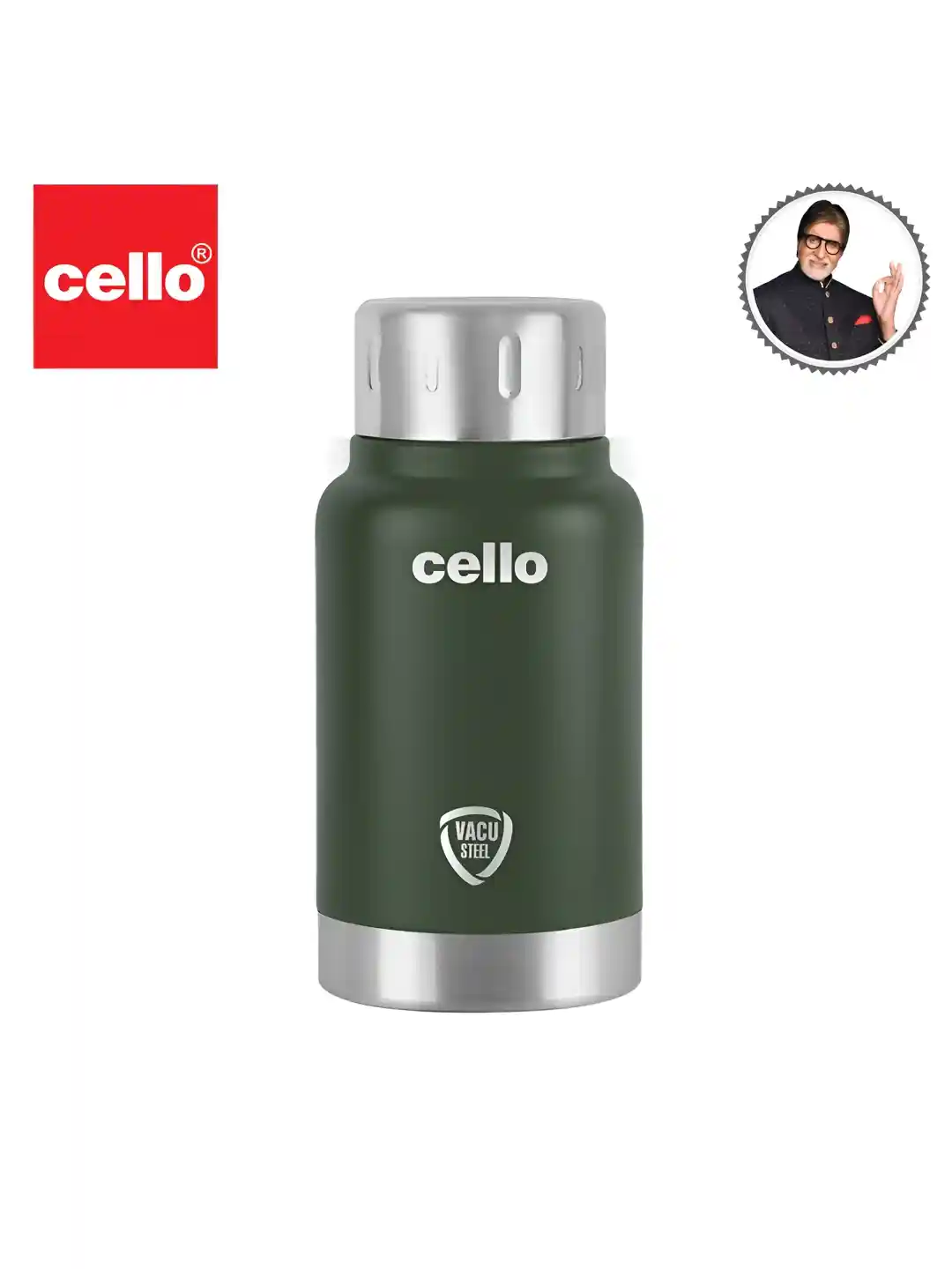 Buy Cello Duro Top Double Walled Stainless Steel Flask-350ml