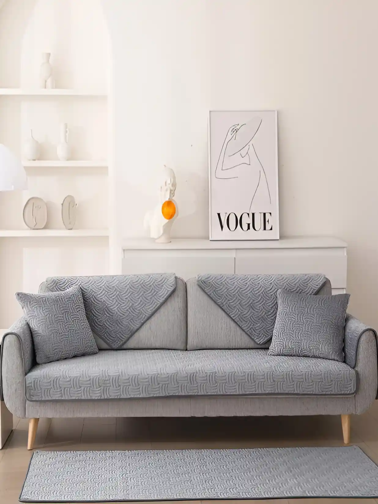 Living Throw Pillows For Grey Sofa Buy Light Grey Furnishing