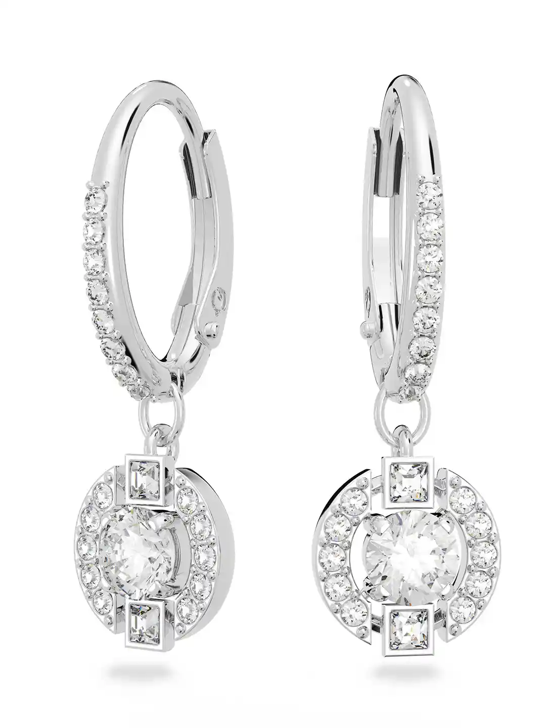 Buy SWAROVSKI SPARKLING DC:PE DROP CZWH/CRY/RHS Earrings for - Main Image