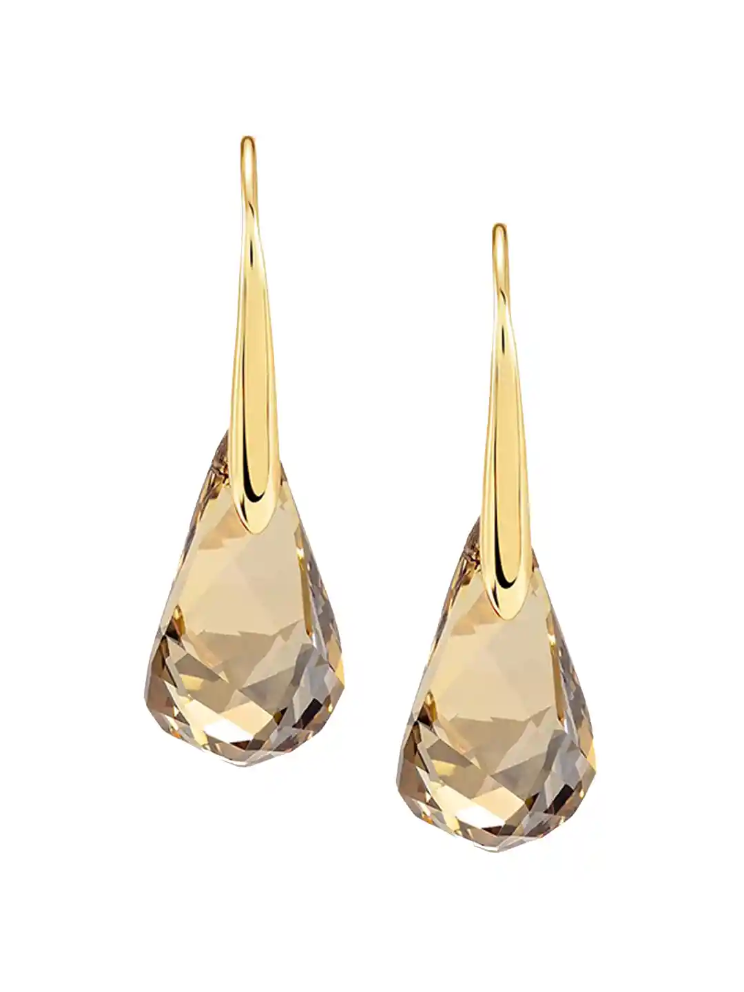 Buy SWAROVSKI ENERGIC:PE DROP GOLD CRY GSHA/GOS Earrings for