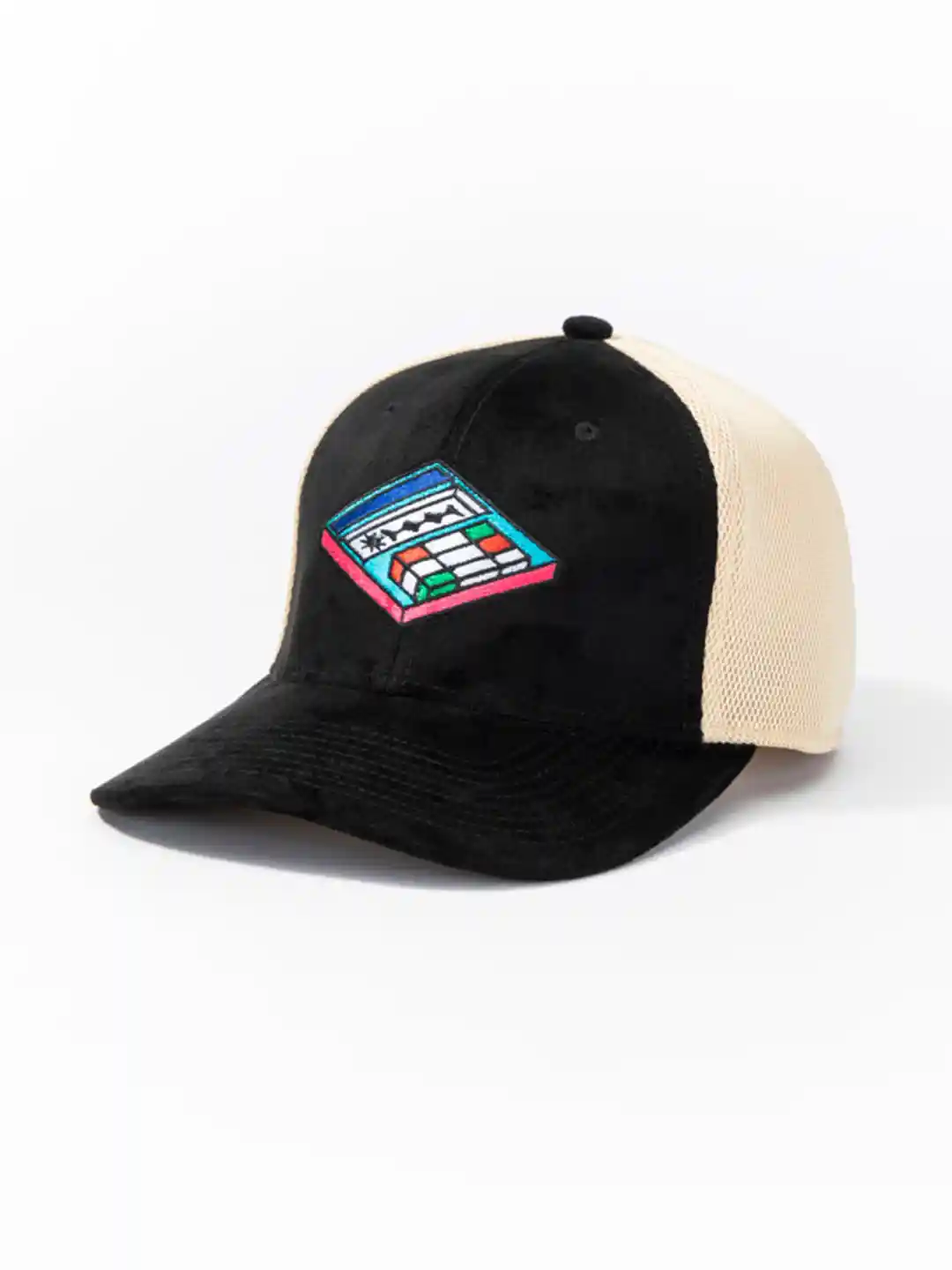 Buy Urban Monkey Unisex Colourblocked Cotton Baseball Cap Caps
