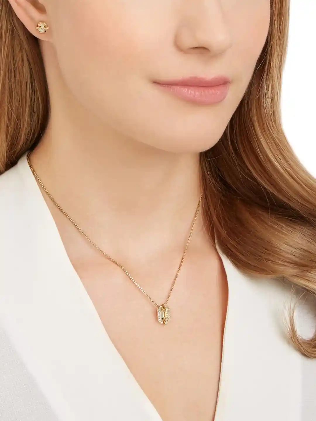 Buy SWAROVSKI FAVOR:SET SQ CRYGSHA/GOS OU - Jewellery Set for