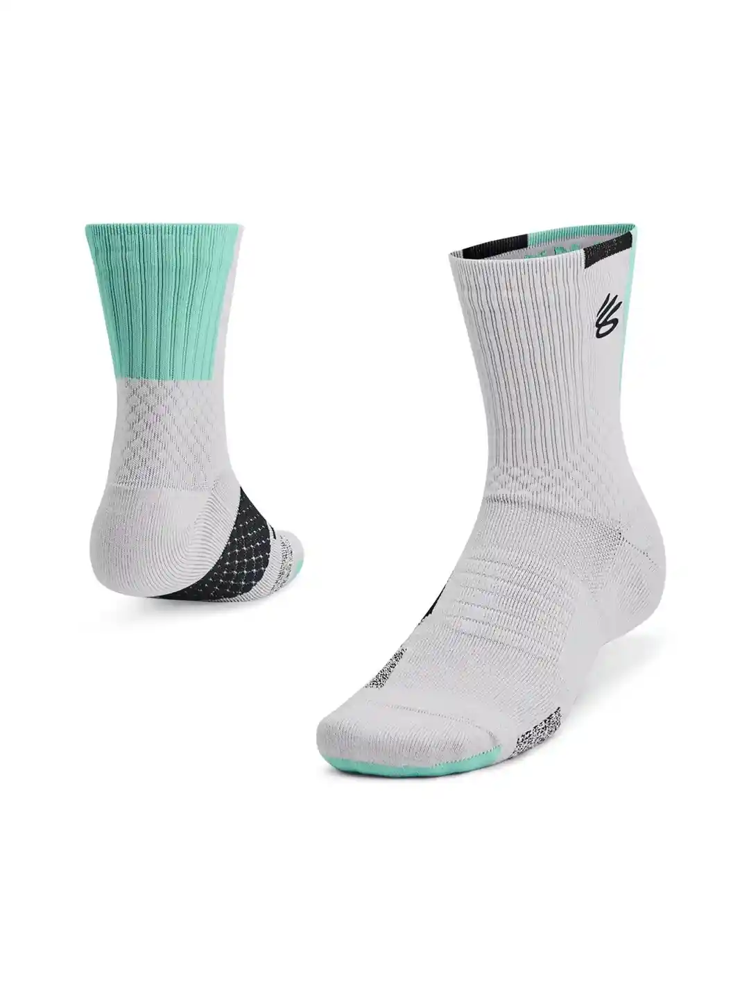 Buy UNDER ARMOUR Curry Armour Dry Playmaker Mid-Crew Socks Socks