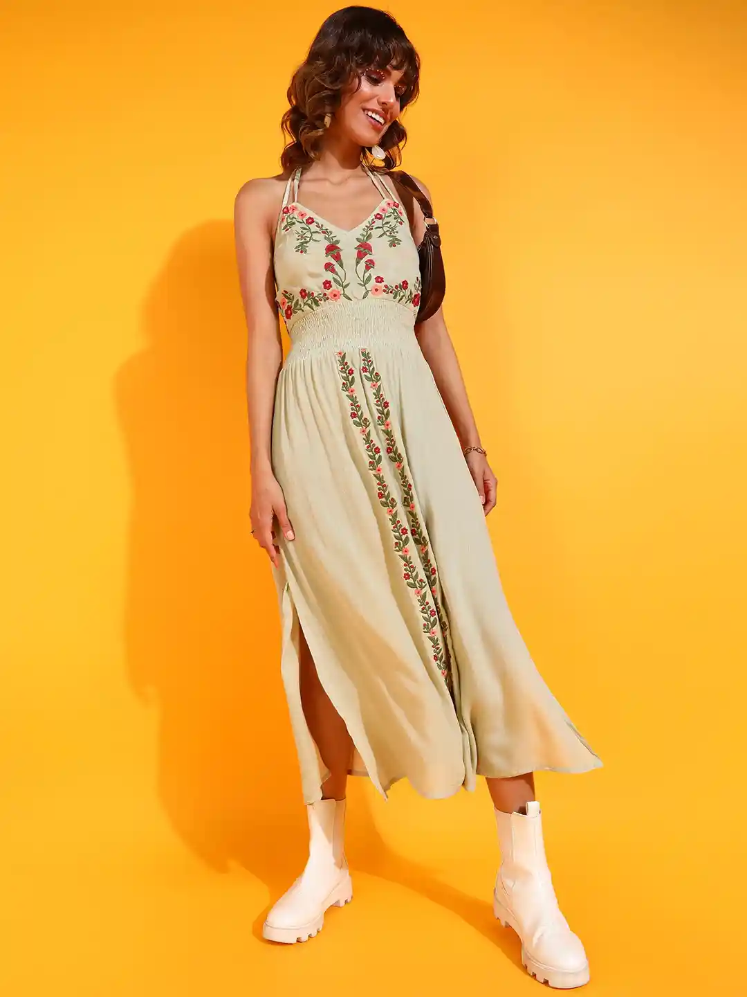 Buy PRETTY LOVING THING Shoulder straps Sleeveless Floral Print A