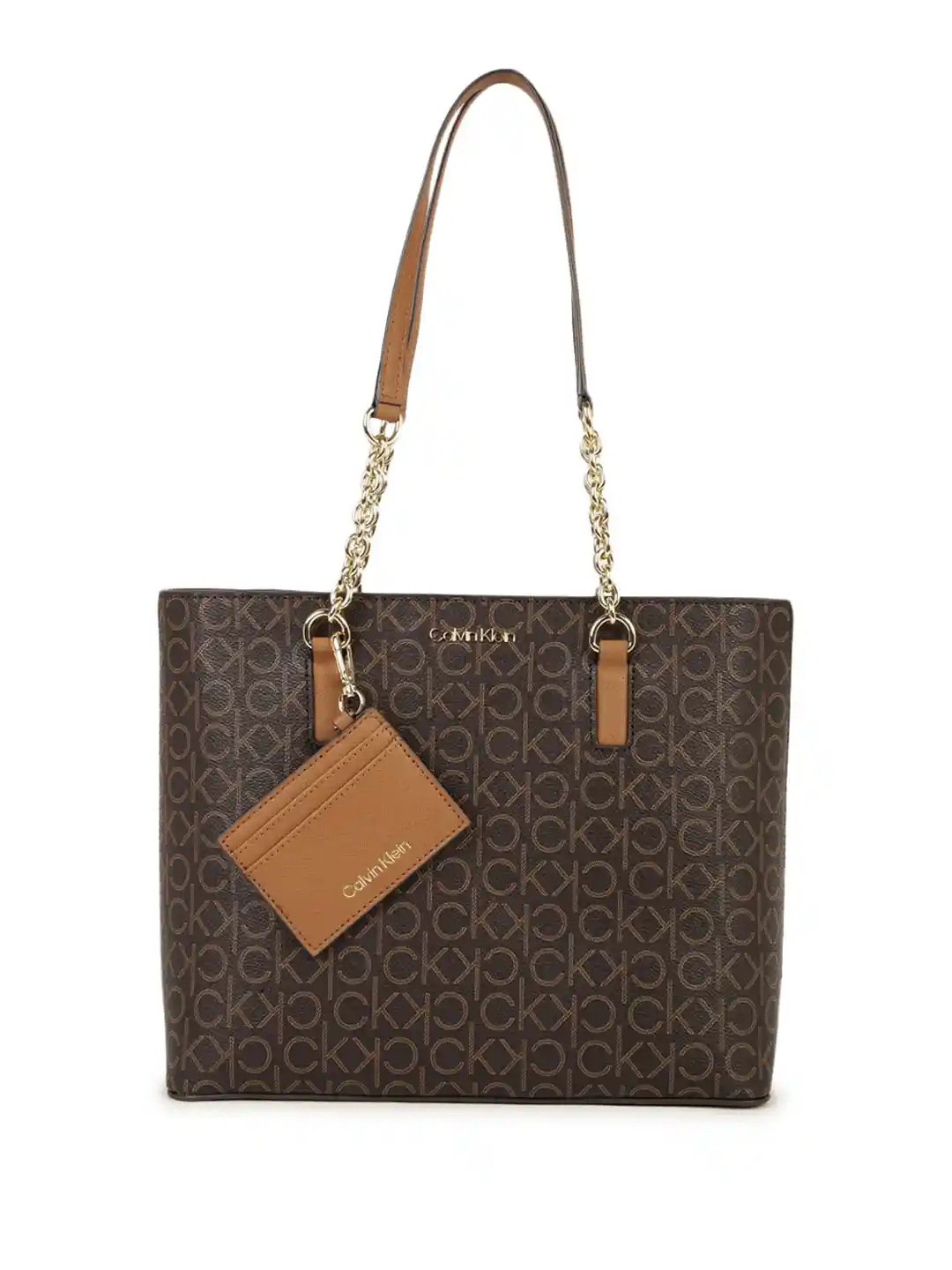 Buy Calvin Klein Printed Structured Shoulder Bag Handbags for