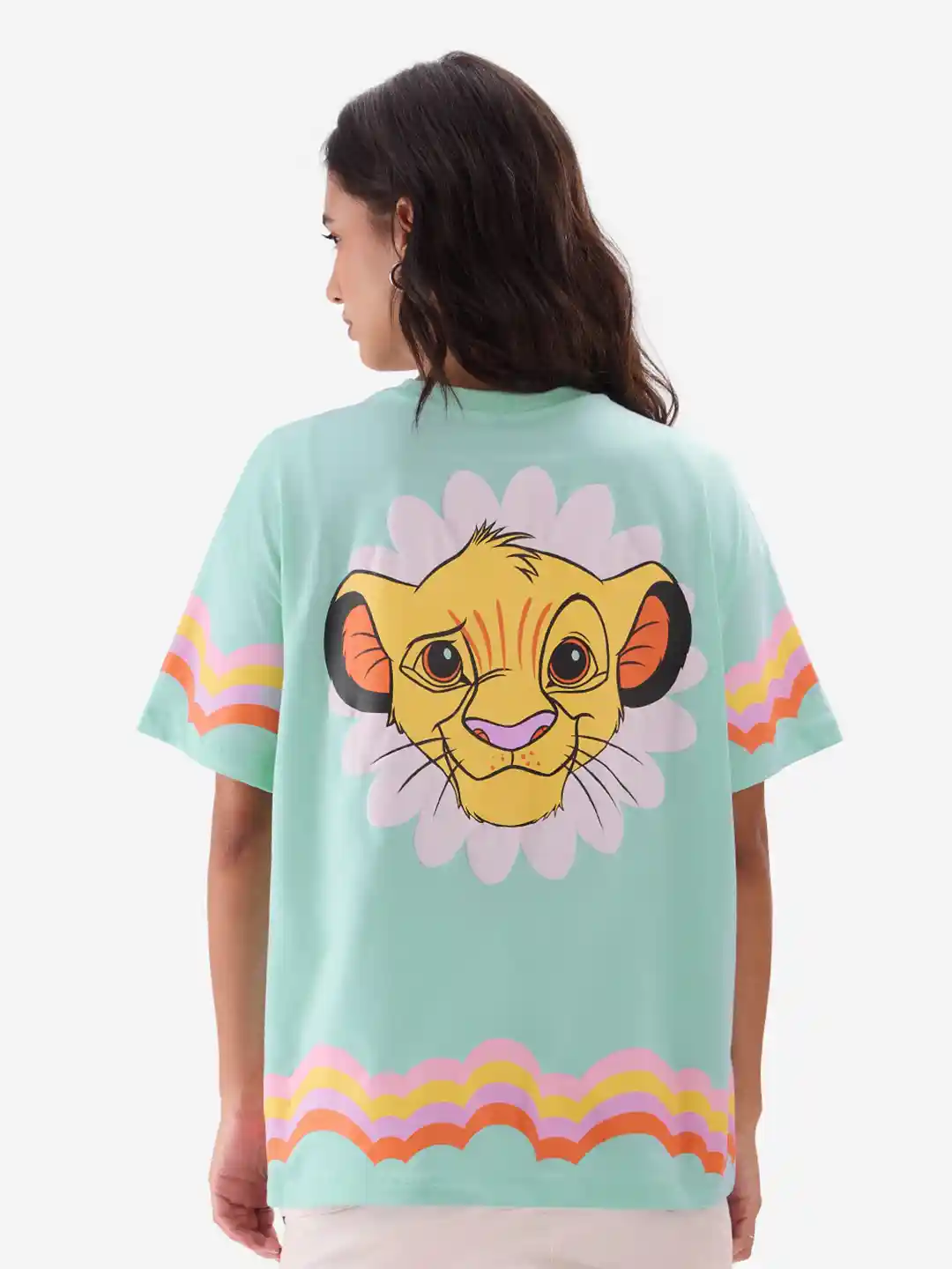 Buy The Souled Store Hakuna Matata Lion King Printed Oversized