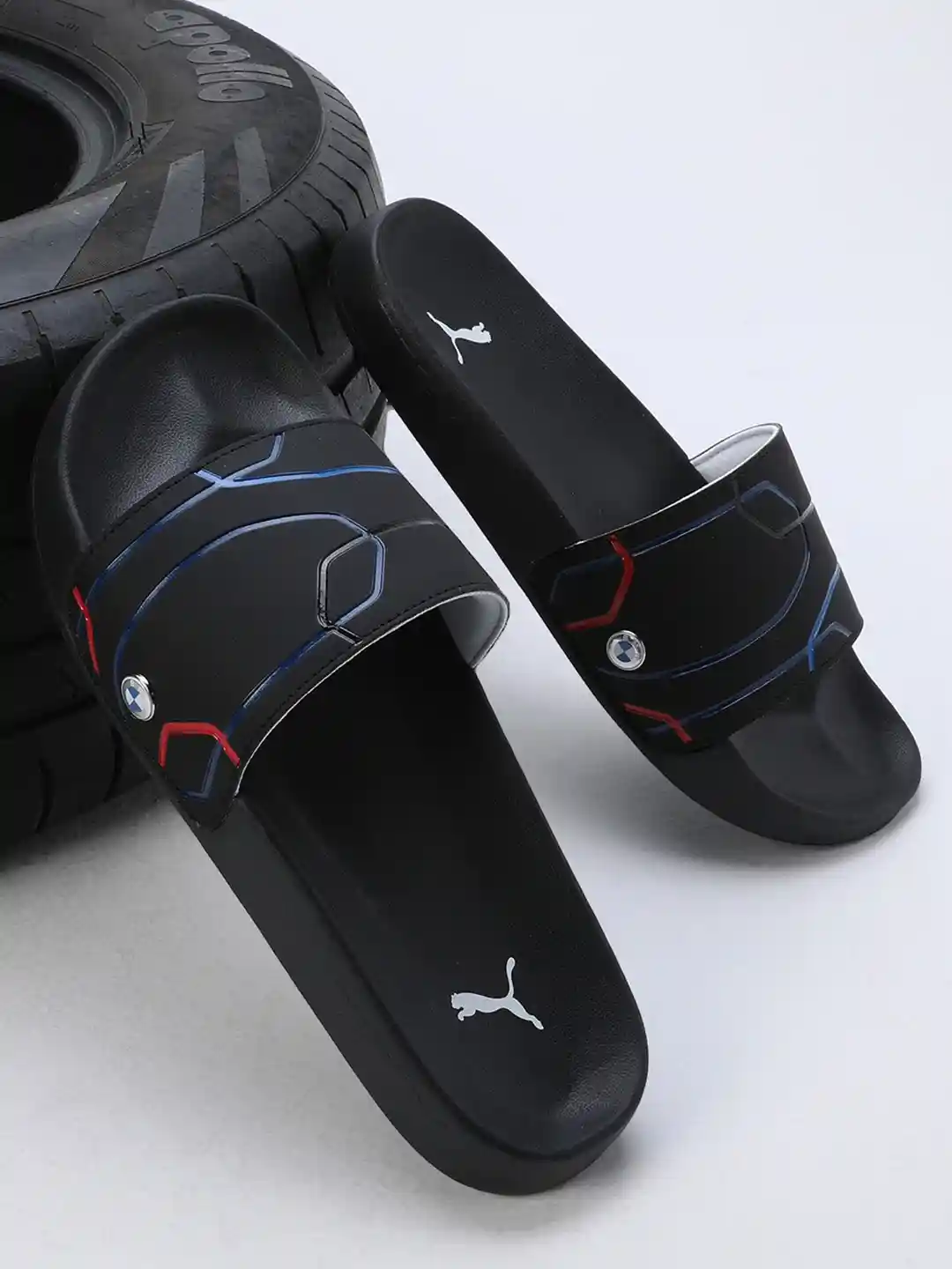 Puma Flip Flops For Men Bmw Puma Men's BMW MMS Softride Seave Grey