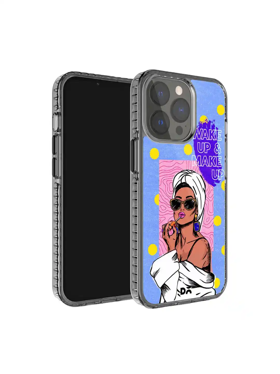Buy DailyObjects MakeUp Ritual Printed Stride iphone 15 Pro