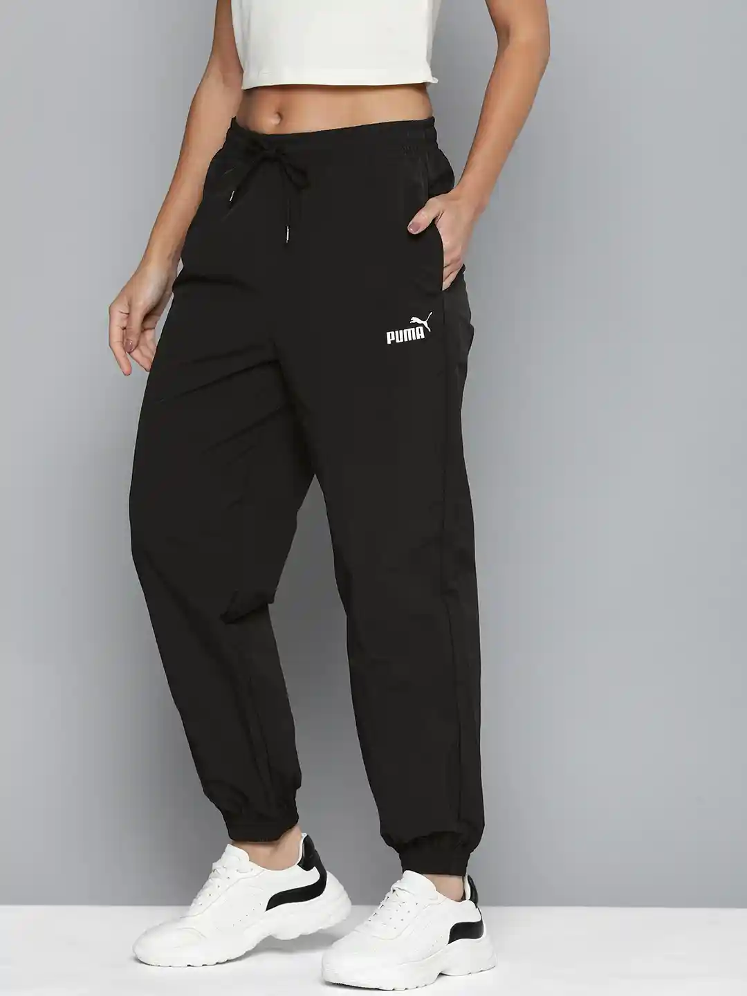 Buy Puma Women Woven Joggers Track Pants for Women 27156620 Myntra