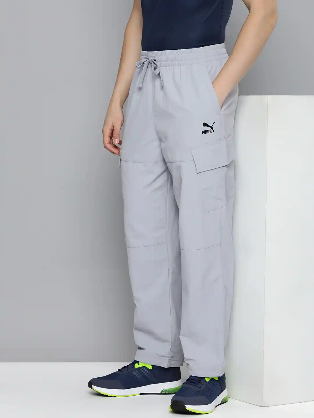 Cargo Pant Puma Men\u0026#039;s Cargo Joggers Buy Puma Men CLASSICS WindCELL  Relaxed Fit Cargo Joggers Track