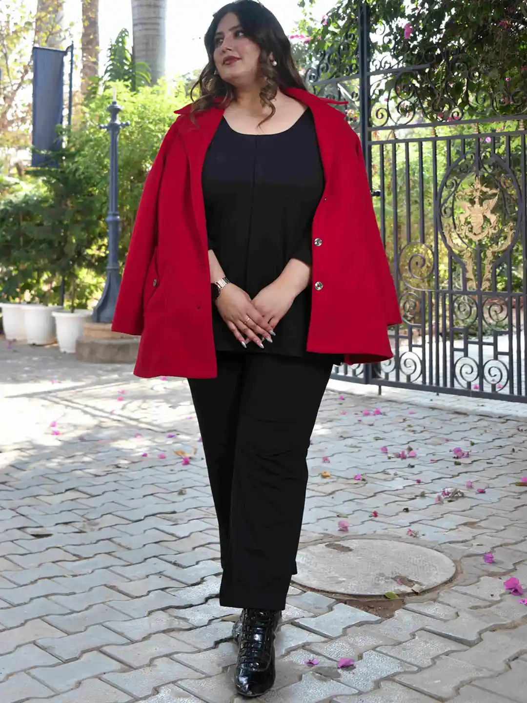 Buy The Plus Size Store by Meera Creations Single Breasted