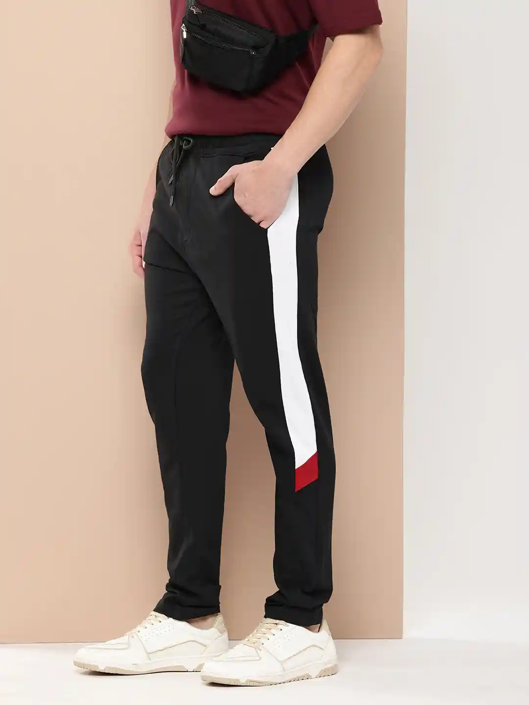 Buy INVICTUS Men Side Striped Track Pants Track Pants for Men